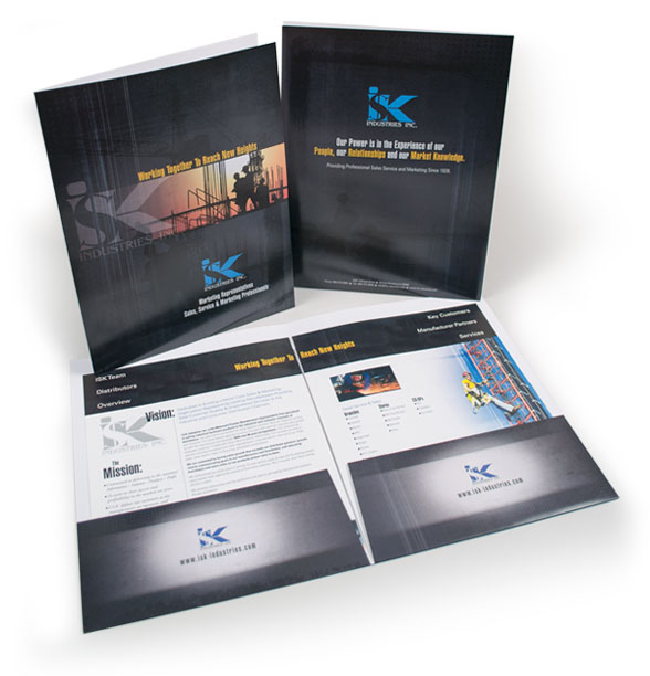 photo of ISK Industries sales kit